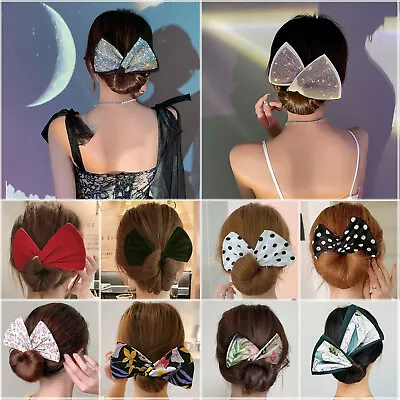 £5.69 • Buy Magic Lazy Hair Curler Easy Fold Wrap Wire Bow Hairpin Fashion Lady Styling Tool