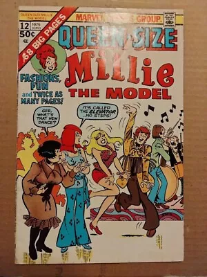 MILLIE THE MODEL QUEEN SIZE #12 1975 Marvel Comics Stan Lee Writer • $15.62