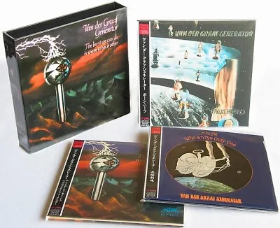 Van Der Graaf Generator - H To He Who - Disk Union Japan 3 Mini LP CD Box Set • $96.51