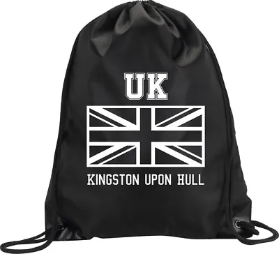 Backpack Bag Kingston Upon Hull Uk United Kingdom Union Jack Gym Handbag M1 • £7.50