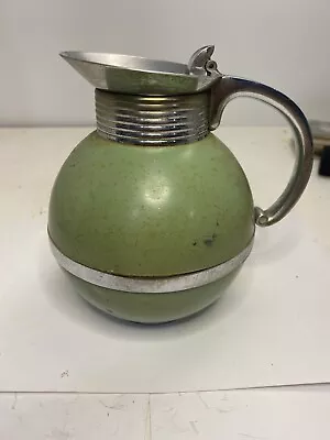 Vintage Art Deco Manning Bowman & Company Insulated Tea/coffee Pot Metal • $15
