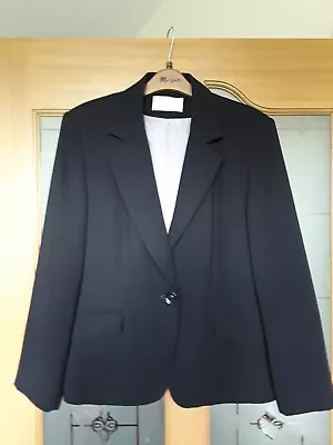 Smart Matalan Black Jacket Size 16 • £6