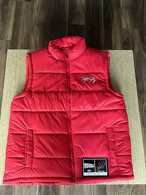 Signature Edition Marty Mcfly Back To The Future Red Vest - XL - Represent 🔥 🔥 • $199.99