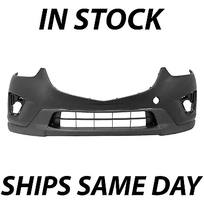 NEW Primered Front Bumper Cover Fascia For 2013-2016 Mazda CX-5 W/Tow Hook 13-16 • $114.51