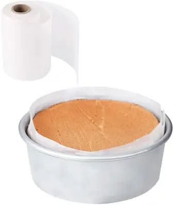 £9.99 • Buy Cake Tin Liner, Nonstick Cake Tin Side Liner/Small Baking Parchment Roll For Tin