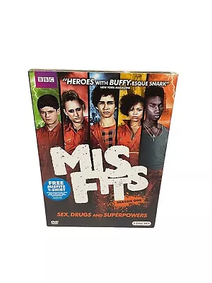 Misfits: Season One (DVD 2012 2-Disc Set) • $8.50