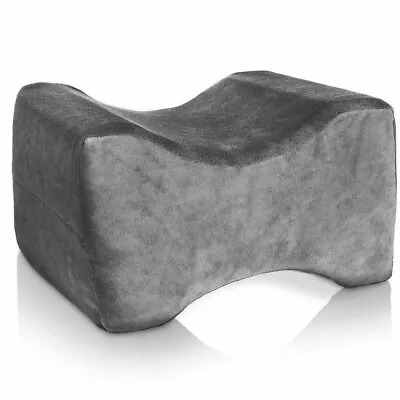 Memory Foam Knee Pillow Support Side Sleeper Back Leg Hip Pain Pregnancy Relief  • £8.95