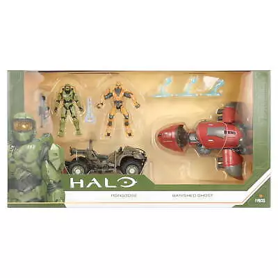 Infinite Mongoose With Master Chief & Banished Ghost With Elite Warlord Action • $23.38