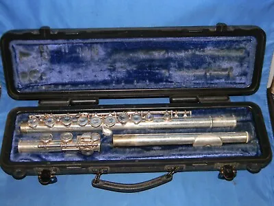 Vintage SELMER Flute & Carrying Case S/n 56703 • $32.95