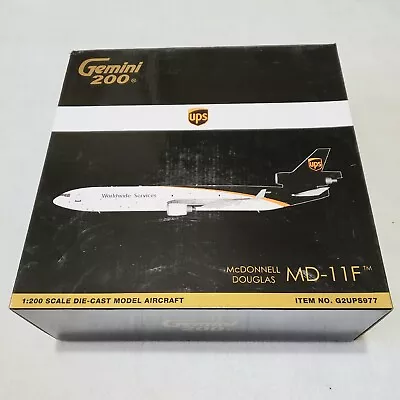 BRAND NEW GEMINI JETS 1:200 Scale UPS McDONNELL DOUGLAS MD-11F N281UP G2UPS977  • $129