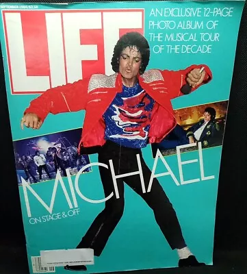 Life Magazine September 1984 Michael Jackson On Stage And Off • $11.05