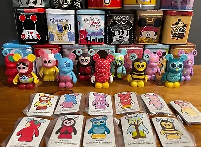 Disney Vinylmation 3  Cutesters Series 1 Set Of 11 (with Cards) - NO CHASER • $84.99