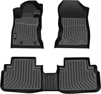 Floor Mats Liners Set For Subaru Forester 2019 2020 2021 2022 TPE Rubber Black • $65.99