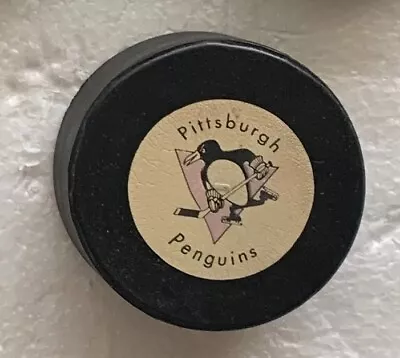 Pittsburgh Penguins Rawlings Nhl Hockey Puck Vintage 1968-70 Rare • $39.99