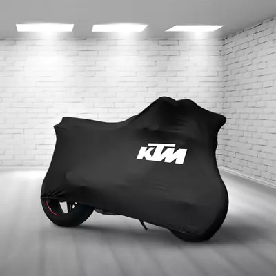KTM Soft Perfect Indoor Motorcyle Cover Motor Bike Covers Cloth Fabric Garage • $67