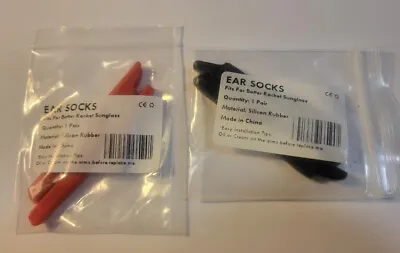 Sunglass Ear Socks For Oakley BOTTLE ROCKET OO9164 Rubber (Two Pair) • $20