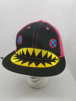 Elstinko Snapback Cap Hat One Size Adjustable Pink Black Authentic Locomo  • $29.99