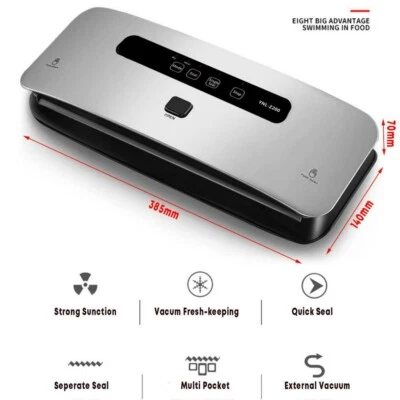 $50.92 • Buy Automatic 150W Porket Sealing Vacuum Packer Vacuum Sealer Keep Snacks Nuts Dry