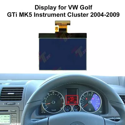 Display For VW Golf GTi MK5 Instrument Cluster 04-09 • $75