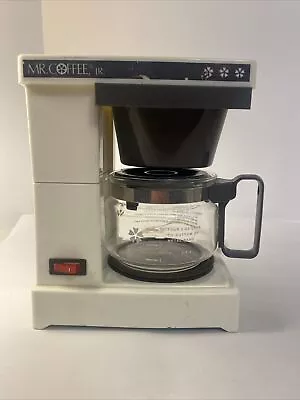 Mr Coffee Jr Model JR-4 Vintage Mini 4 Cup Coffee Maker White Tested Works Good • $16.58