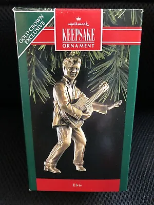 Hallmark 1992 Elvis The King Of Rock And Roll Ornament • $10.19