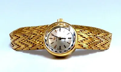 Vintage Omega Mechanical Automatic Watch 18kt • $3800