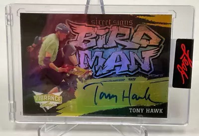 2023 Leaf Vibrance TONY HAWK Auto #SS-TH1 Street Signs Case Hit! SSP! RARE • $150