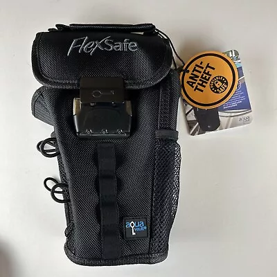 Aqua Vault FLEXSAFE Anti-Theft Portable Safe RFID Water Splash Resistant Black • $28.90