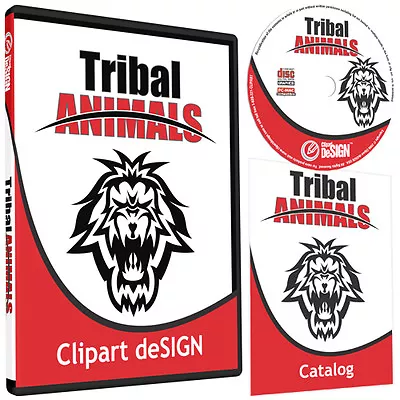 Tribal Animals Clipart-vinyl Cutter Plotter Images-eps Vector Clip Art Cd • $49.99