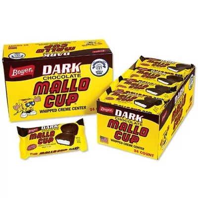 Boyer DARK Mallo Cups Dark Chocolate Whipped Creme Center • $31.99