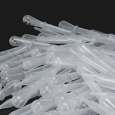 100PCS 1.5ml Dropper Pipette For Liquid Transfer And Airbrush Paint Art VZ • $13.49