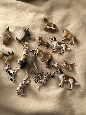 £105 • Buy Large Bundle Of Schleich  Toy Animals Dogs Pug Husky Golden Retriever Fox