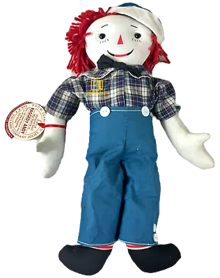 Raggedy Andy Doll Repro Original Volland Doll New With Tags • $13.88