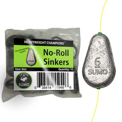 No-Roll Sinker Premium With Line-Protecting Inserts To Guard Against Damage • $35.99