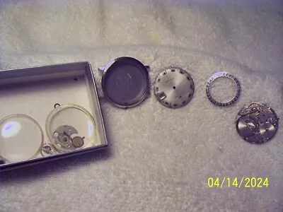 Vintage Hamilton Thin - 0 - Matic Parts 17 Jewel   W/watch   1970s As Is • $9.99