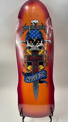 RARE Metallica Dogtown X Limited Edition Skateboard Deck NOS Cliver Alva Hawk • $349.99