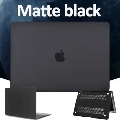 Black Matte Case Cover For Apple MacBook Pro 14  A2442 M1/Pro 16  A2485 /A2141 • £8.54