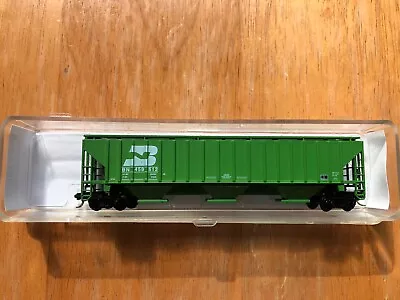 N Scale Red Caboose Burlington Northern Santa Fe BNSF BN Covered Hopper W/ MTL’s • $24