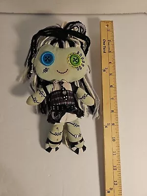 Mattel 2009 Monster High Frankie Stein 9” Plush Stuffed Rag Doll Yarn Hair • $14.99