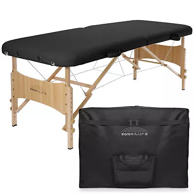 Basic Portable Folding Massage Table - Black • $129.99