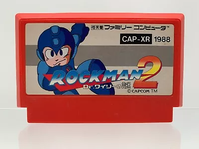 ROCKMAN 2 Famicom Japanese Mega Man 2 Cartridge ONLY US Seller FC0148 • $23.99