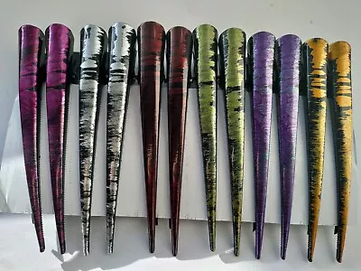 £2.99 • Buy 2x Large Beak Hair Clips GRIPS SLIDE PINS ACCESSORIES 13CM ALLIGATOR BARRETTE