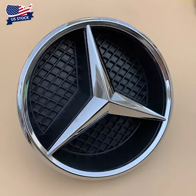 Fit For Mercedes-Benz Front Grille Star Emblem Silver Badge C300 W205 W212 Logo • $21.87