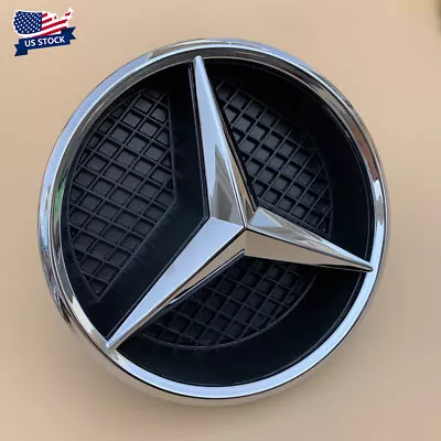 Front Grille Star Emblem Silver Badge Fit For Mercedes-Benz C300 W205 W212 Logo • $24.99