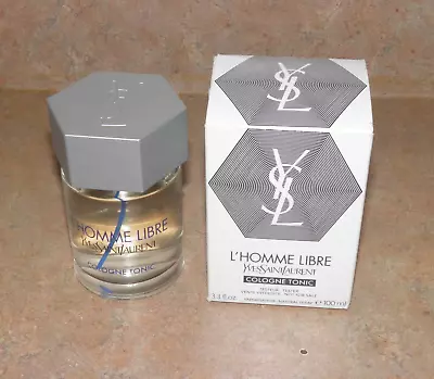 VINTAGE Laurent L'Homme Libre Cologne Tonic 100ml Men's Perfume-NEW TESTER • $185