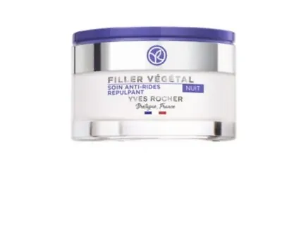 $66.78 • Buy Yves Rocher Filler Anti-Wrinkle & Firming Night Cream 50mlWith Hyaluronic Acid