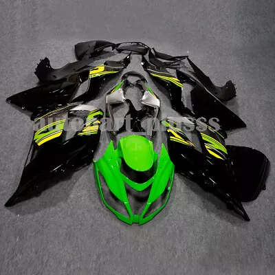 For Kawasaki 2013-2018 Ninja ZX-6R ZX6R ZX636 Green Black Fairing Kit Bodywork • $375