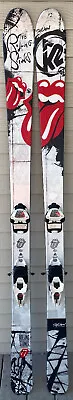 K2 Sideshow Skis 181cm Rolling Stones 50th Anniversary Ltd Edition Pair #0190 • $425