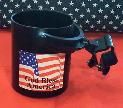 Cooliecaddie No Spill 2 Way Swivel Motorcycle  Drink Cup Holder Honda Gift • $19.95