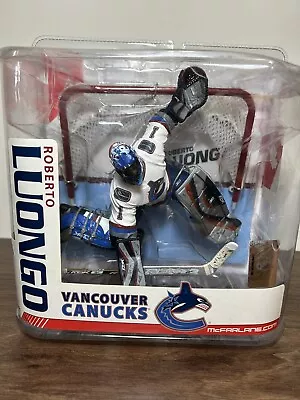 Roberto Luongo Vanc Canucks White McFarlane's Sportspicks 2007 NHL Series 15 NIP • $12.41